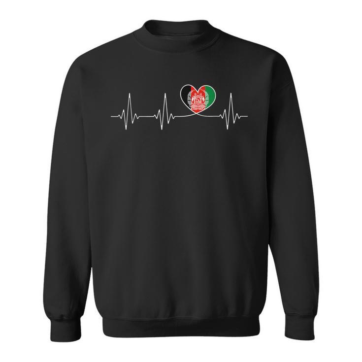 Afghanistan Love And Afghan Flag For Afghanistan Sweatshirt