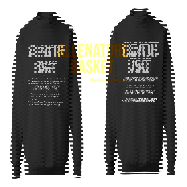 Allenatore Basket Definizione Allenatore Di Basket Felpa