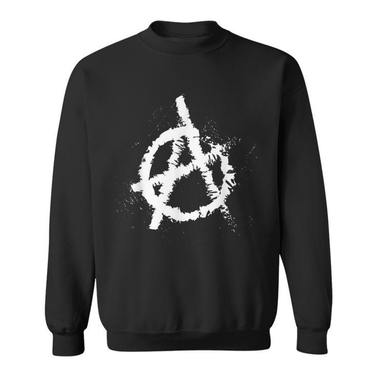 Anarchy Symbol Anarchy Punk Graffiti Punk Rock Sweatshirt