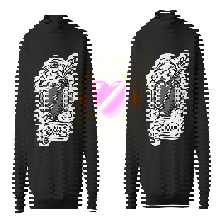 & Juliet Musical Theatre Heart Quill Musicals Sweatshirt