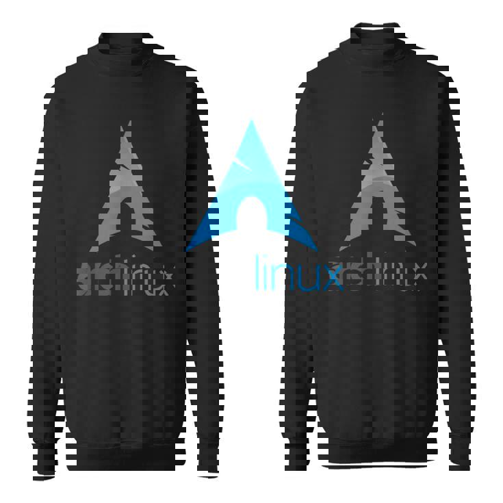Arch Linux Lover Tagline E Logo Open Source Os Felpa