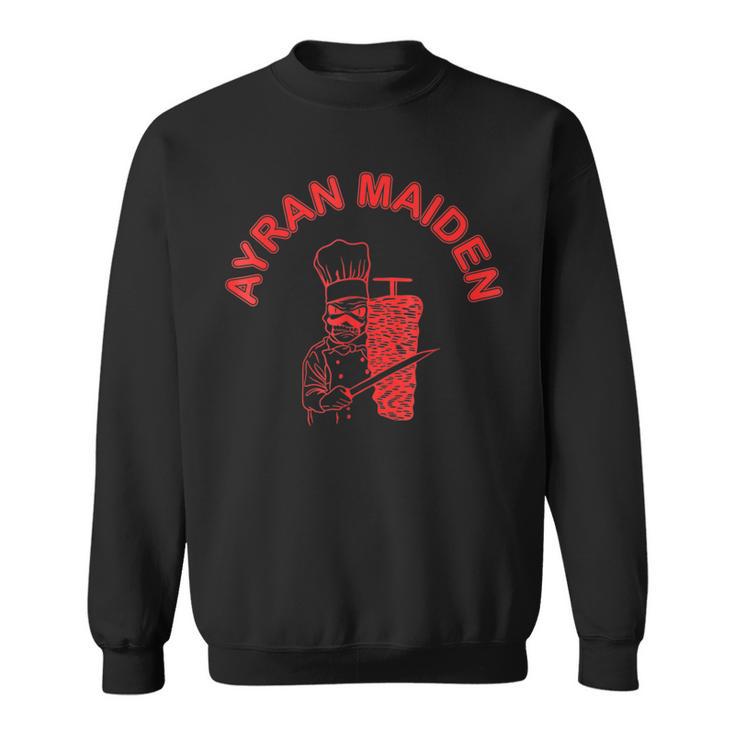 Ayran Maiden Doner Band Fast Food Dürüm Sweatshirt