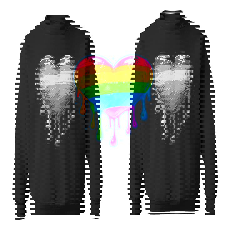 Bandera Del Orgullo Lesbiana Gay Del Corazón Del Arco Iris Lgbtq Lgbt Sin Mangas Camisa de entrenamiento