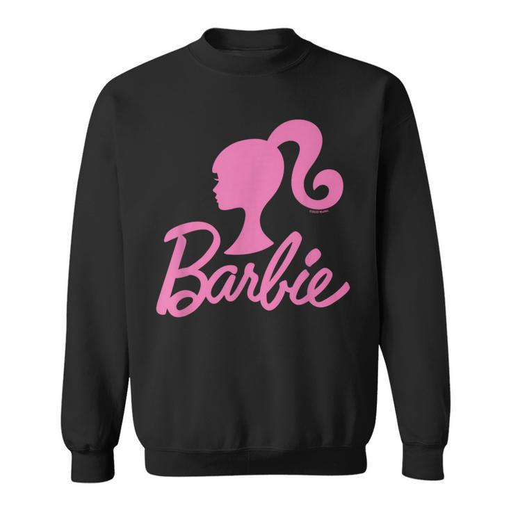 Barbie Barbie Logo In Pink Sweatshirt