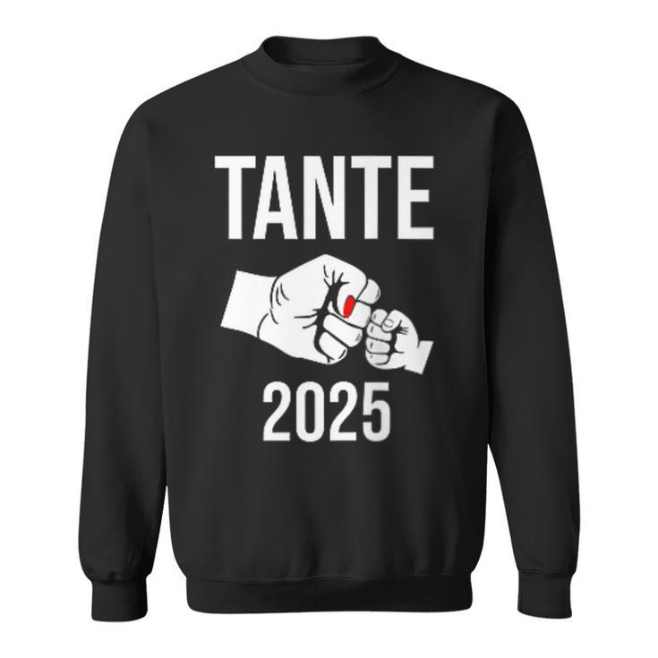 Befördert Zur Tante 2025 Ich Werde Tante 2025 Tante 2025 Sweatshirt