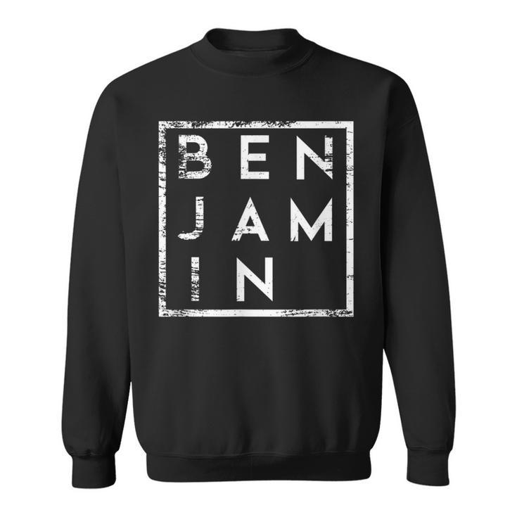 Benjamin Minimalism Sweatshirt