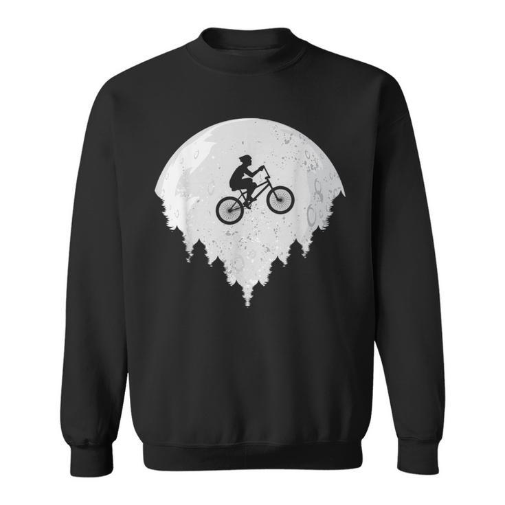 Bicycle Bmx Driver Full Moon Sweatshirt