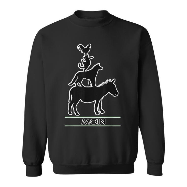 Bremer Stadtmusikanten Moin Fan Bremerhaven Hb Bremen Animals Sweatshirt