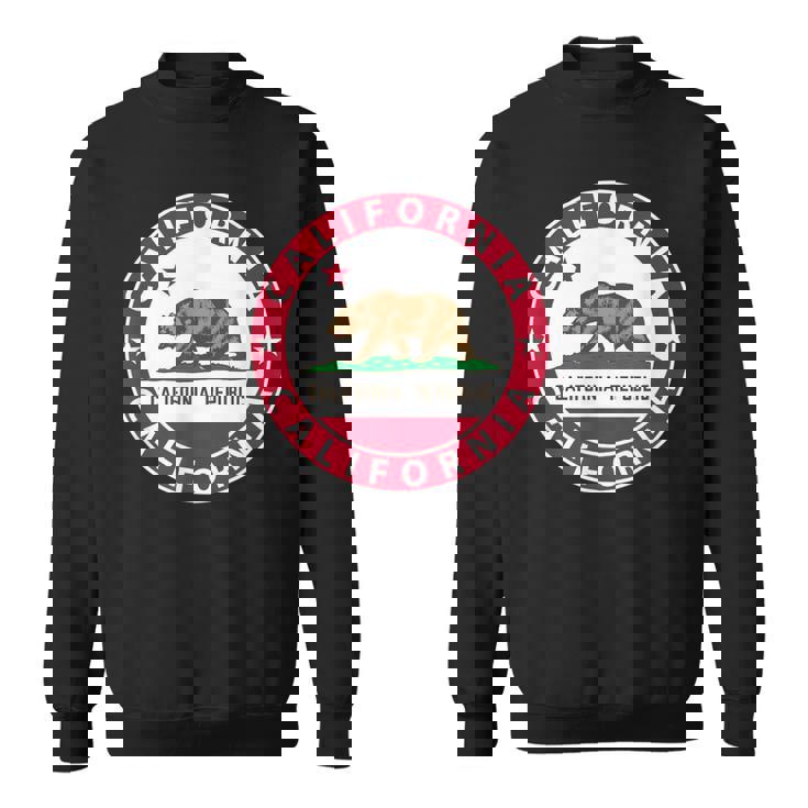 Californie California Drapeau D'ours Usa Etats-Unis America Sweater e