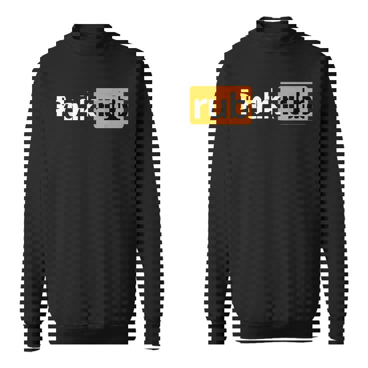 Camicie Grigliate Divertenti Pork Rub Camicia Da Barbecue Felpa