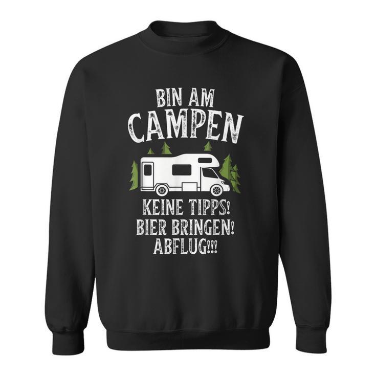 Camping Caravanan Motorhomeintage In Caravan Sweatshirt