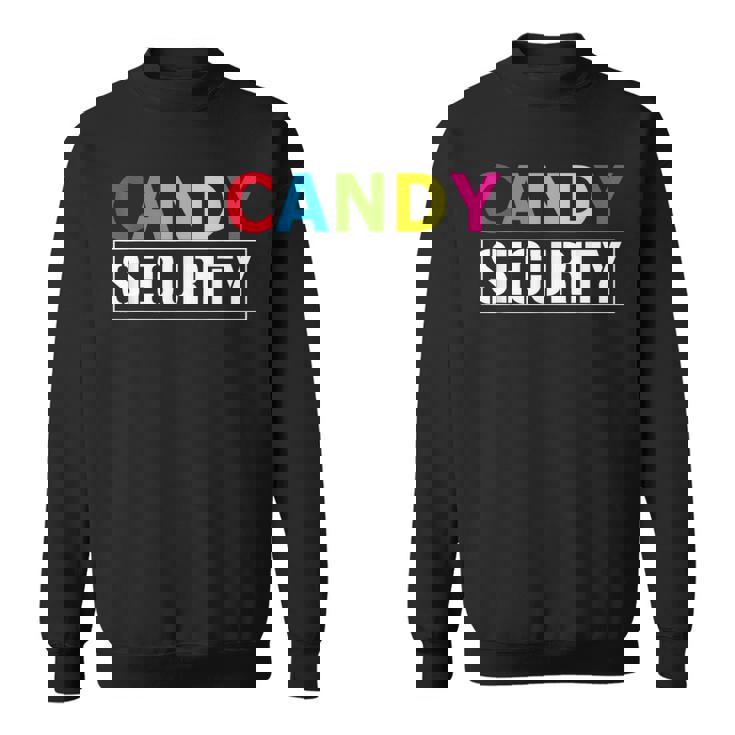 Candy Security Halloween Costume Sweatshirt