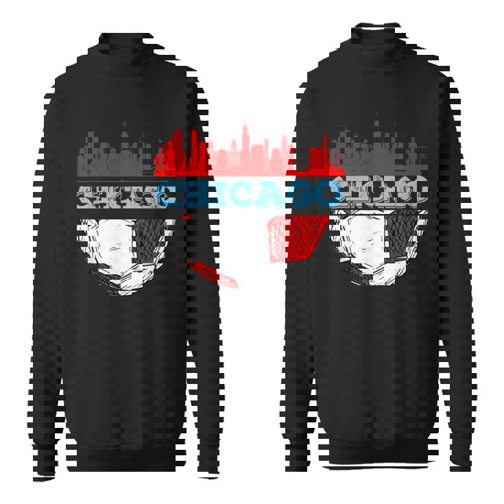 Chicago Skyline Chicago Soccer Futbol Lover Sweatshirt