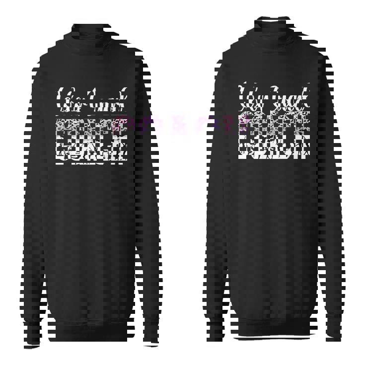 Color Guard Coach Leopard Guard Coach Sweatshirt