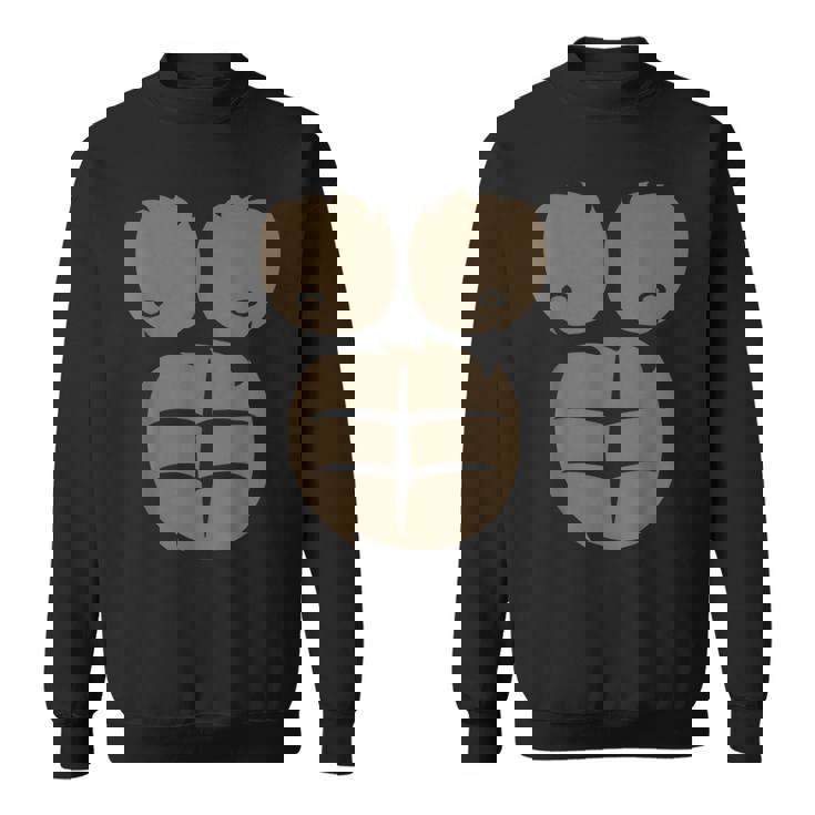 Costume Da Scimmia Per Bambini Con Petto Di Gorilla Felpa
