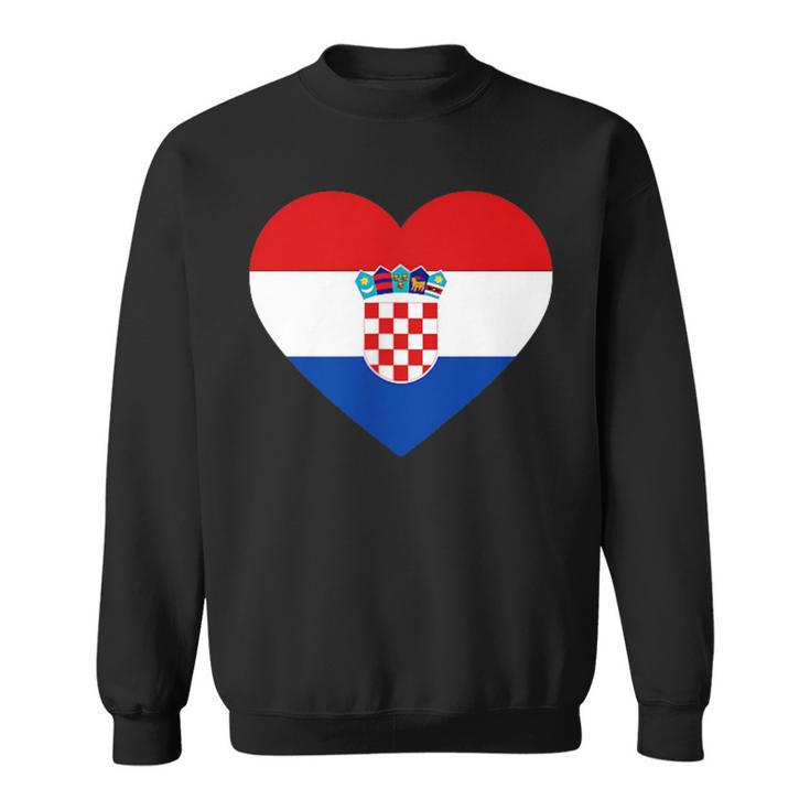 Croatia Flag Croatia Children's Croatia Hrvatska Sweatshirt