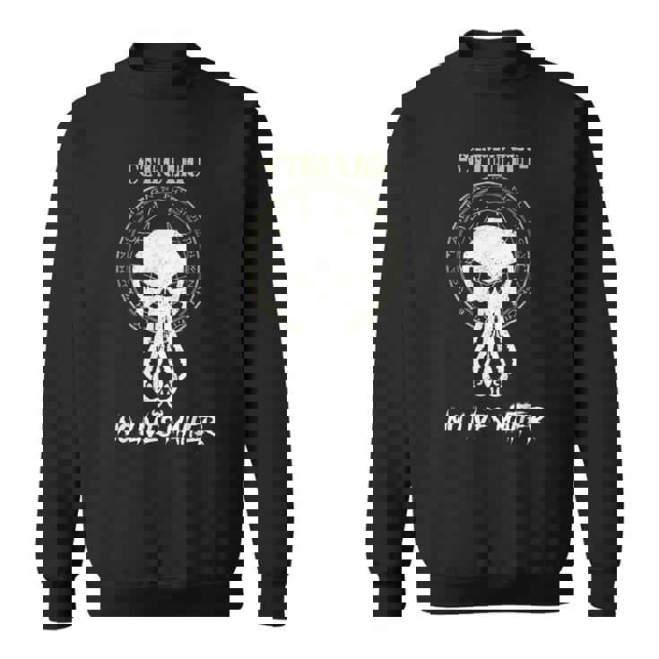 Cthulhu No Lives Matter Abbigliamentoichingo Felpa