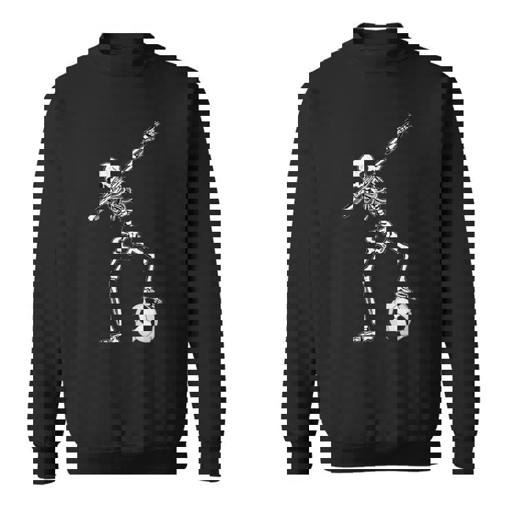 Dabbing Skelleton Calciatore Regalo Felpa