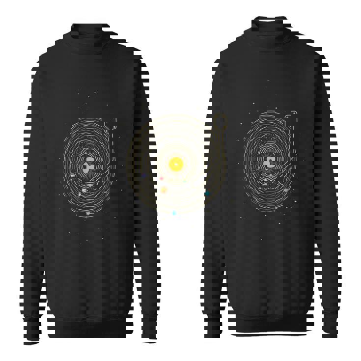 Disco Deinilo Con Sistema Solar De Planetas Astro Music Camisa de entrenamiento
