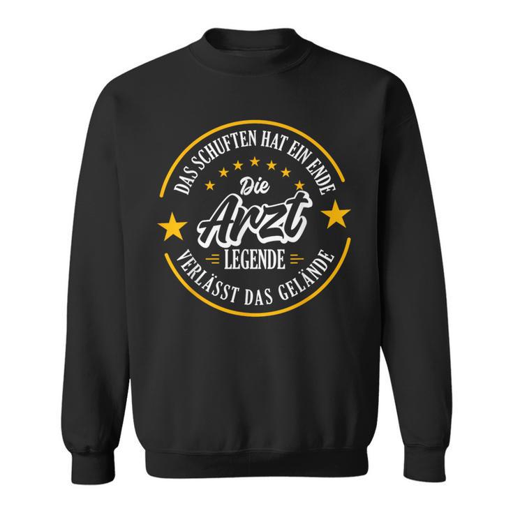 Doctor Rente 2023 Eine Gecht Legendeerlässt Das Gelän Sweatshirt