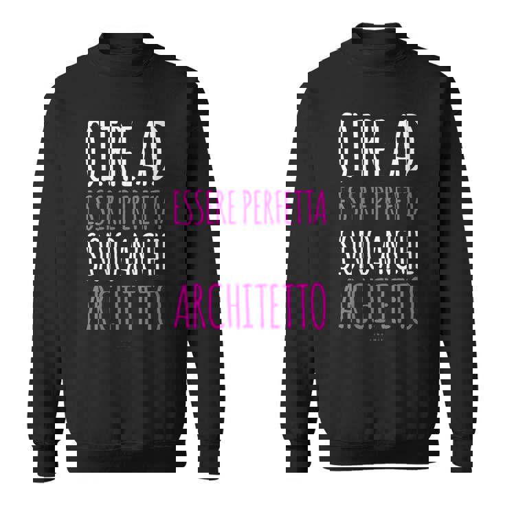Donna Regalo Per Architetto Donna T Architetta Perfetta Con Collo A Felpa