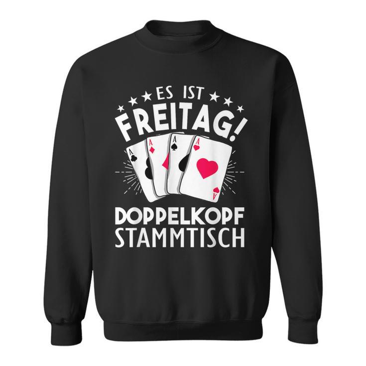 Doppelkopf Stammtisch Doppelkopf Sweatshirt