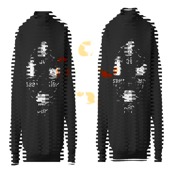 Eat Sleep Poop Repeat – Cavy Lover Cochon D'inde Rongeur Sweater e