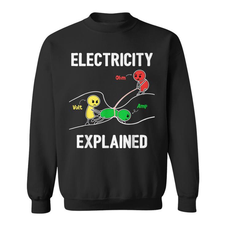 Electrician Ohmolt Amp Electrician Sweatshirt