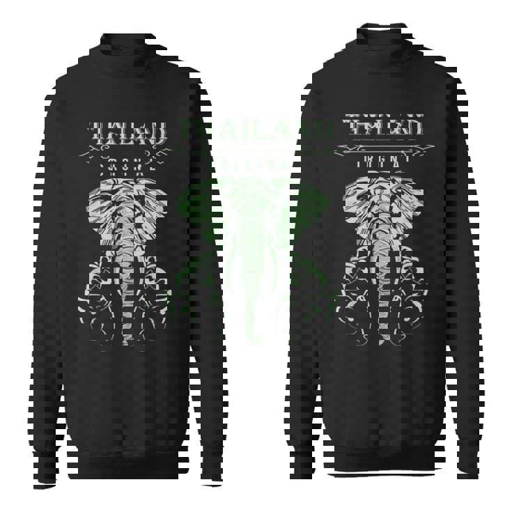 Elephant Thai Bangkok Thailand Sweatshirt