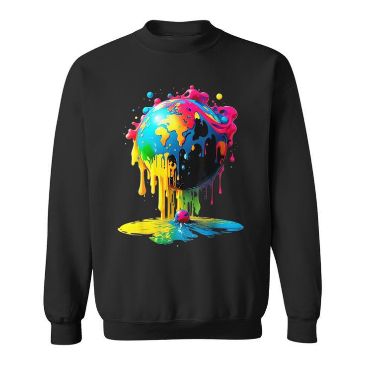 Erdkugel Nachhaltig Globus Sweatshirt