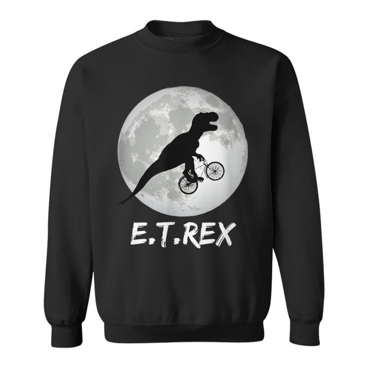 ET Rex Drôle Dinosaure T-Rex Surélo Sur La Lune Sweater e