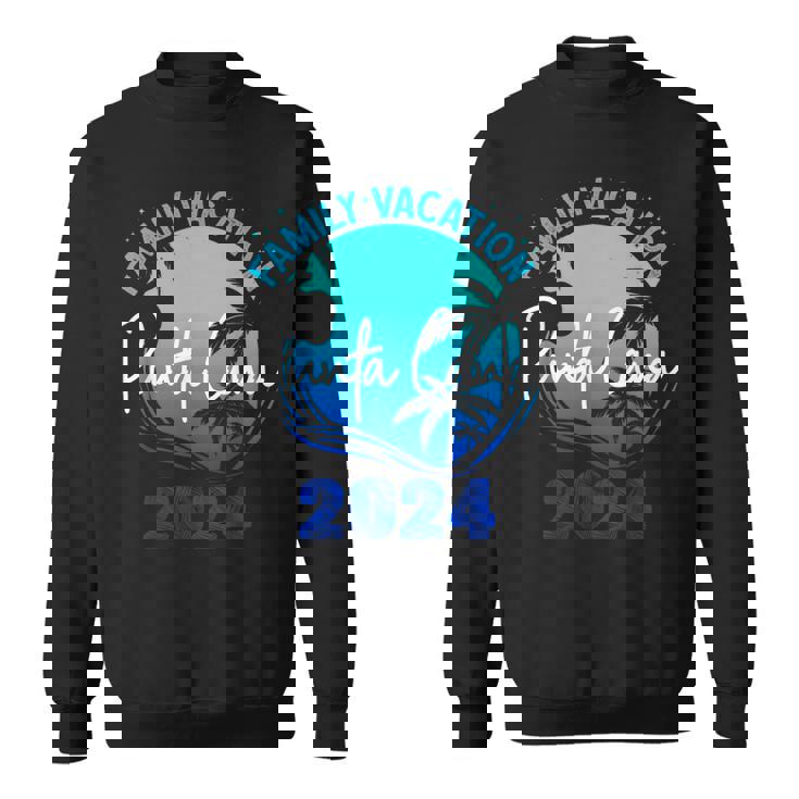 Family Vacay Squad 2024 Mode Family Vacation Punta Cana 2024 Sweatshirt