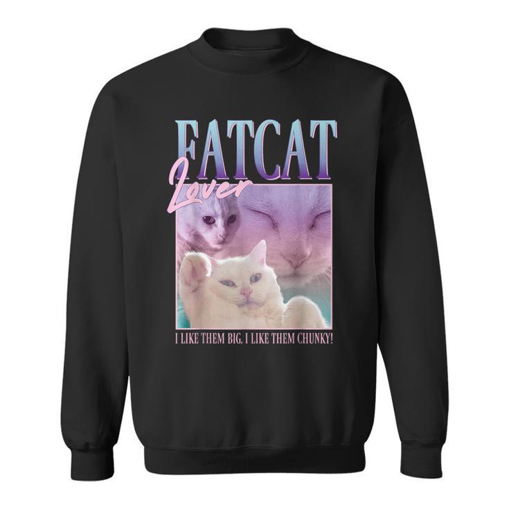 Fat Cat Kitten Thick Pet Cat Owner Sweatshirt