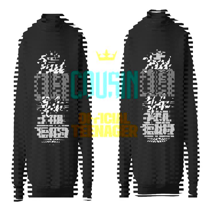 Fier Cousin D'un Adolescent Officiel Famille D'anniversaire Sweater e