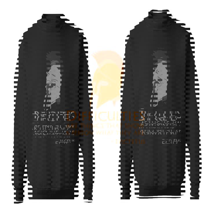 Filosofía Griega Antigua Cotización De Estoicismo Epictetus Stoic Camisa de entrenamiento