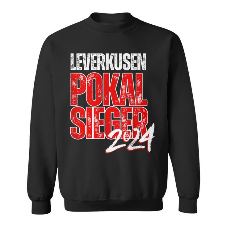 Football Cup Winner Leverkusen Fan Unbeaten Double Sweatshirt