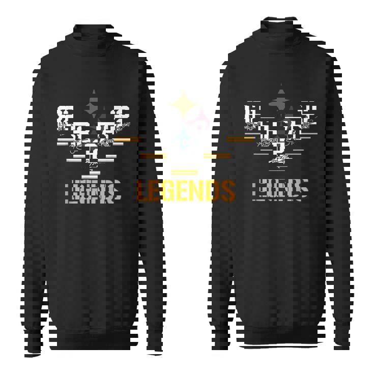 Football Vintage Pittsburgh Legends Signatures Sweatshirt