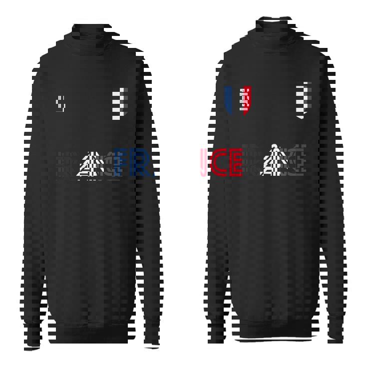 Francia Retro Fútbol Bandera Francesa Camisa de entrenamiento