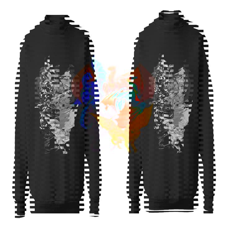 Full Wing Of Fires Legends Fathom Darkstalker Clearsight Sweatshirt