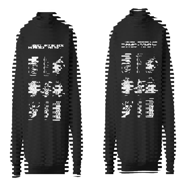Retro Popular Music Bands Of The 90S Rock Pop Culture Sweatshirt