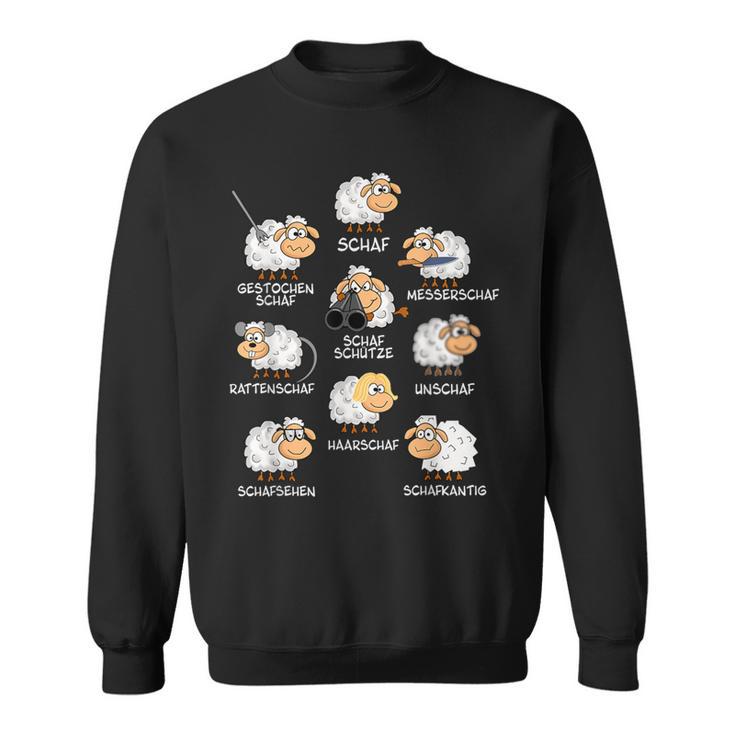 Sheep Unsheep Word Game Sheep Herd Sweatshirt