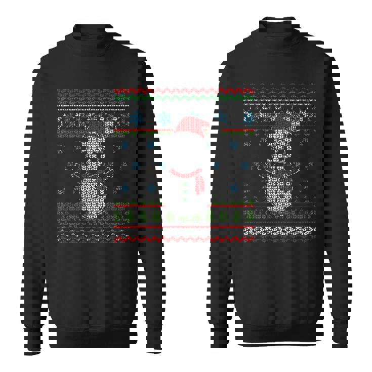 Usa Soccer Ugly Christmas Sweater Football Snowmen Sweatshirt