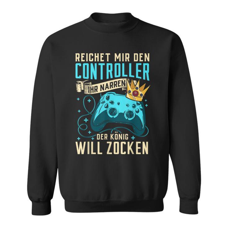 Gambling Gaming Controller Gamer Rpg Sweatshirt