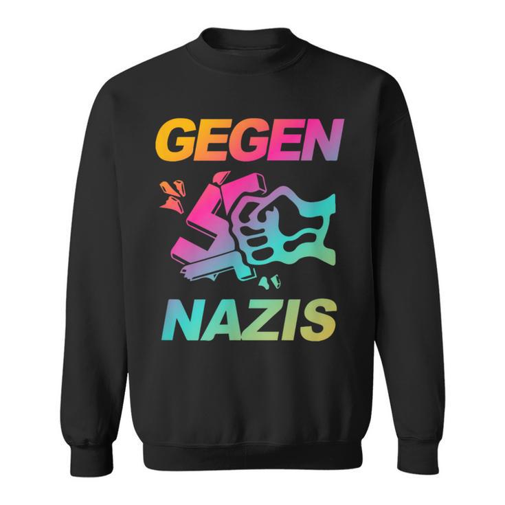 Gegenen Rechts Text In German Text Sweatshirt