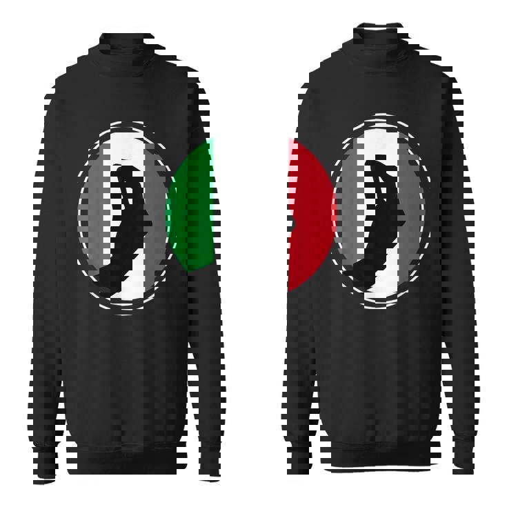Gesticulación De La Bandera Italiana Italiana Raíces Italianas Y Patrimonio Camisa de entrenamiento