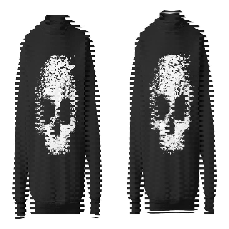 gothic-skull-bats-spooky-