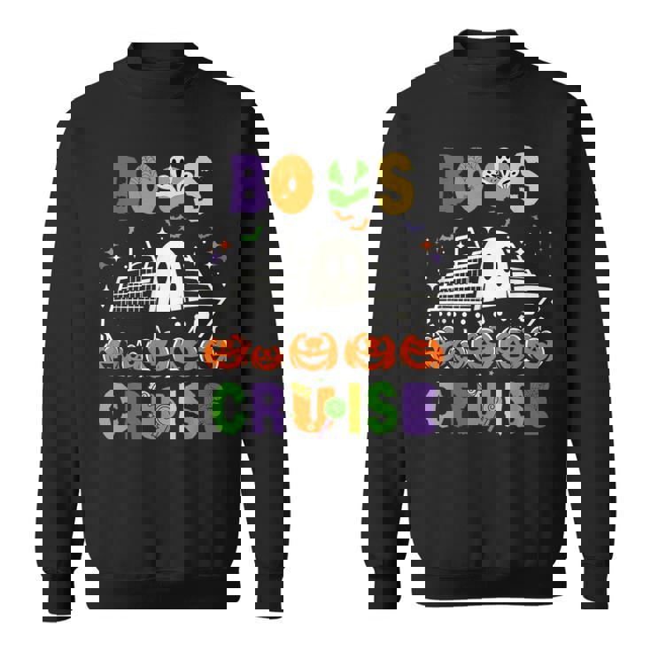 Halloween Boos Cruise Squad Matching Family Vacation Sweatshirt