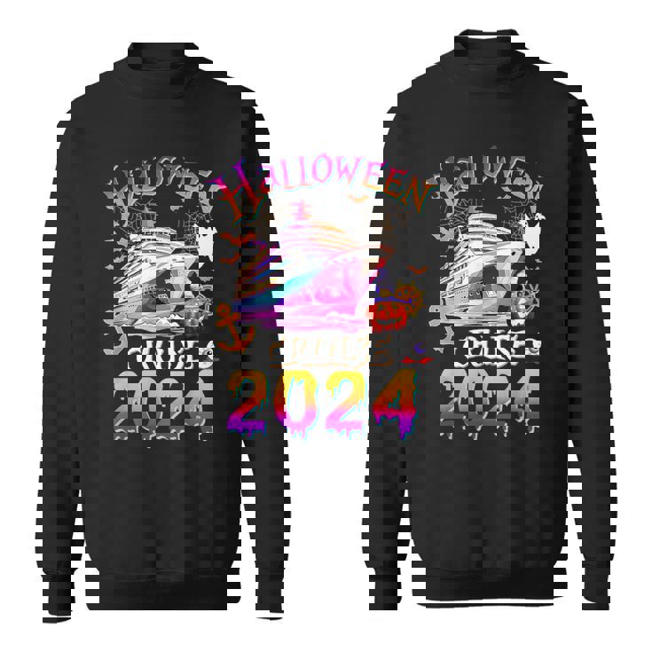 Halloween Cruise 2024 Family Group Matching Cruise Vacation Sweatshirt