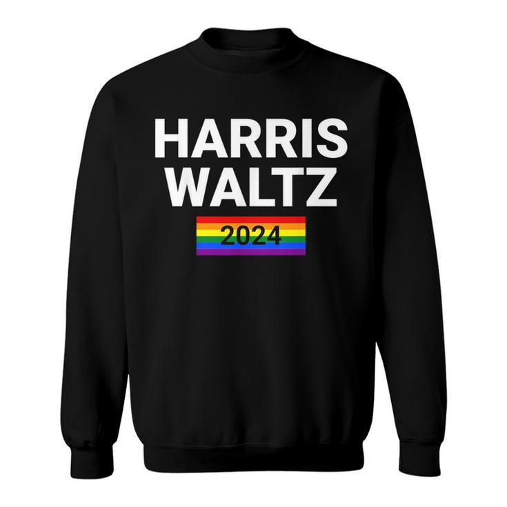 Harris Waltz 2024 Gay Pride Lgbt Wahl Harris Waltz 2024 Sweatshirt