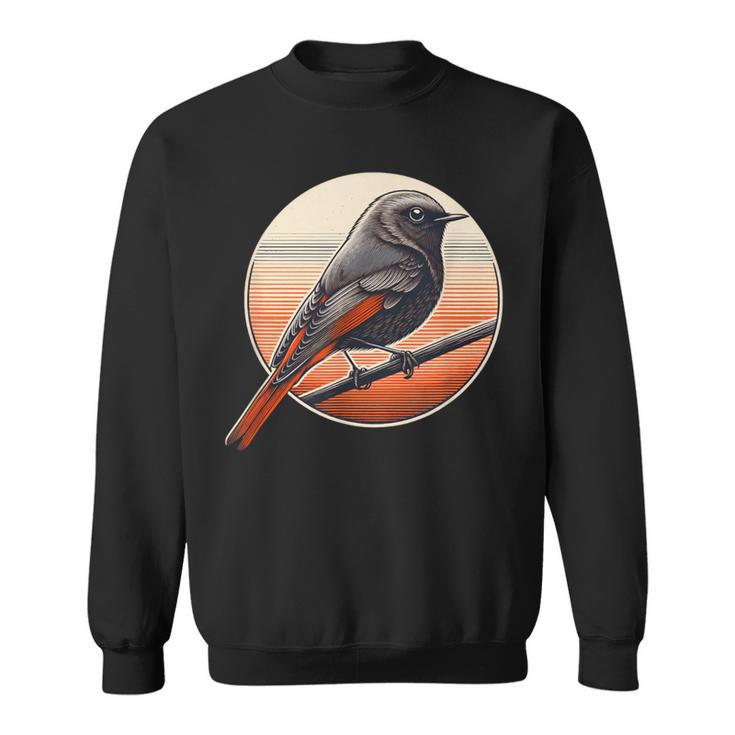 Hausrotschwanz Rotschwänzchen Gartenvögel Singvögel Sweatshirt